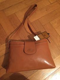 Borsa in pelle Valentino Guido marrone