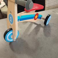 triciclo in legno 