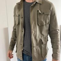 Giacca cachi uomo stile militare 12/63
