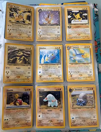 Lotto carte Pokémon vintage originali WOTC 1999-20