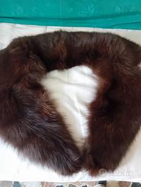 collo in pelliccia volpe