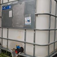 CISTERNA IBC 1000 LITRI IN PLASTICA