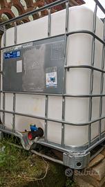 CISTERNA IBC 1000 LITRI IN PLASTICA