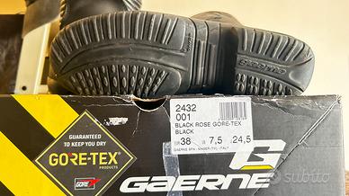 Stivali moto donna Gaerne gore-tex NERO
