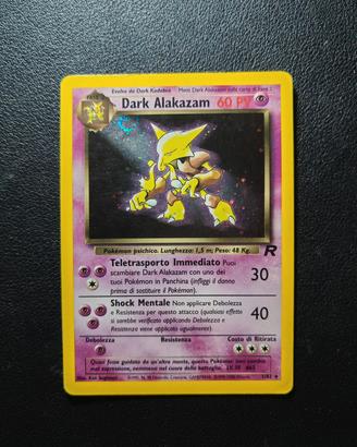 Dark Alakazam Holo - Carte Pokemon Rocket 