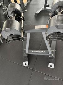 Manubri LACERTOSUS Palestra con rastrelliera