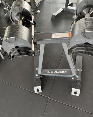 Manubri LACERTOSUS Palestra con rastrelliera