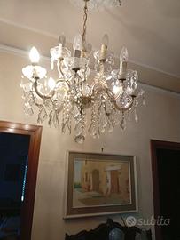 Lampadari di murano e antichi colore oro