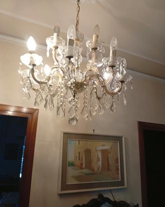 Lampadari di murano e antichi colore oro