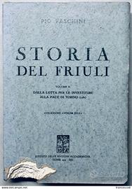 1935 Pio Paschini STORIA DEL FRIULI vol II