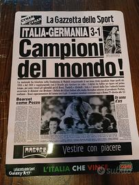 4 Pagine plastificate La Gazzetta dello Sport