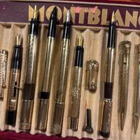 Collezione 9 penne stilografiche antiche 