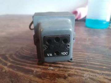 Trasformatore vintage 110 - 125 - 220 V