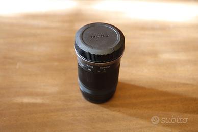 obiettivo canon 55 210 RF 5 7.1 IS STM