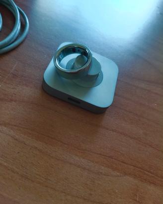 Oura Ring 4 Silver Size 10 + caricatore originale