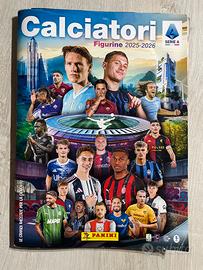 Mancolista figurine panini calciatori 2025/2026