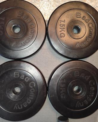 4 Dischi da 7,5 kg 