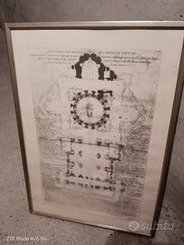 Mappa del vaticano del 1773