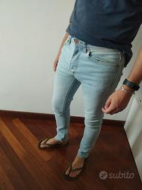 Jeans Bershka Skinny Fit uomo Tg. 38 EUR  (42 ITA)