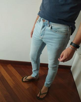 Jeans Bershka Skinny Fit uomo Tg. 38 EUR  (42 ITA)