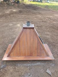 cappa in legno 