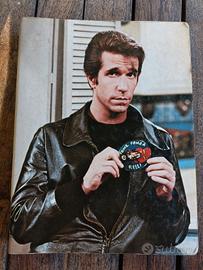 Fonzie quaderno ad anelli anni 80