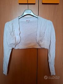 Cardigan bianco 14 anni