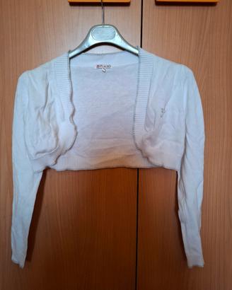 Cardigan bianco 14 anni