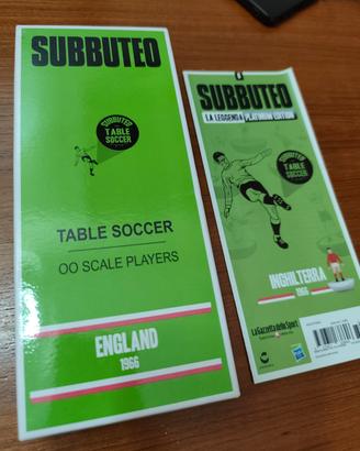Subbuteo La Leggenda Platinum Ed. Inghilterra 1966