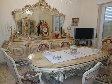  Sala da pranzo stile barocco veneziano