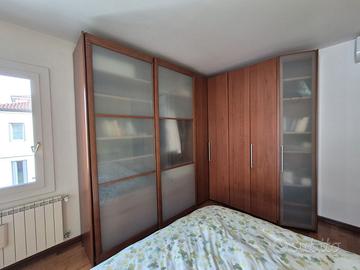 🛏️ Camera da letto completa in legno con armadio