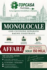 Appartamento di 30 m² con 1 locale a Venezia