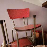 SEDIE IN FORMICA VINTAGE 