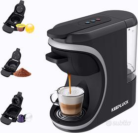 Macchina per il Caffè a Cialde, Capsule e Macina