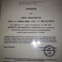 Lavapiatti e aiuto in cucina