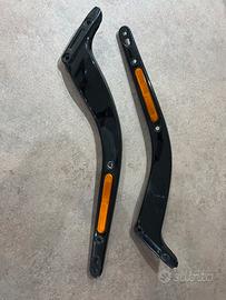 Fender nero lucido per Harley davidson street bob
