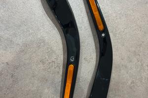 Fender nero lucido per Harley davidson street bob
