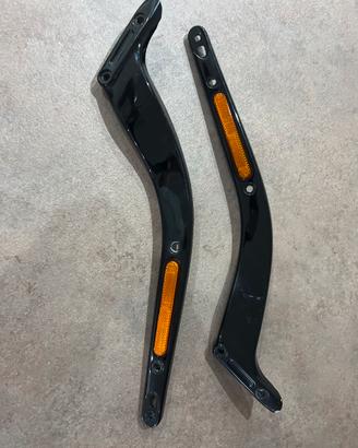 Fender nero lucido per Harley davidson street bob