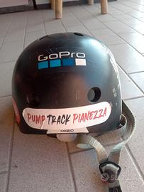 casco bicicletta nero