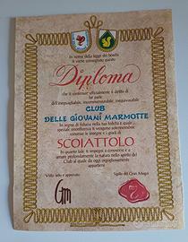 Diploma Giovani Marmotte Scoiattolo