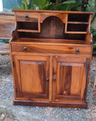 Mobile Secretaire in legno di teak