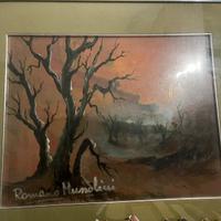 Quadro romano mussolini