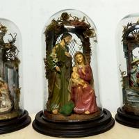 presepe sotto campana (vari modelli)