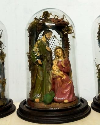 presepe sotto campana (vari modelli)