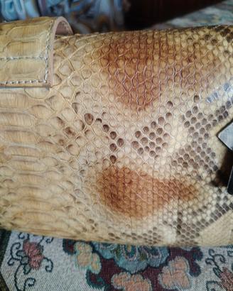 borsa vero pitone 