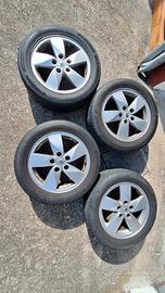 Cerchi in lega 16 Renault+gomme Hankook 205 55 R16