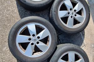 Cerchi in lega 16 Renault+gomme Hankook 205 55 R16