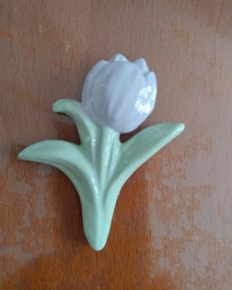 Calamita Frigo Tulipano in Ceramica - Magnete 