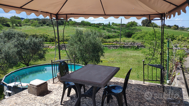 Villa INcampagna Martina Franca Piscina FuoriTerra