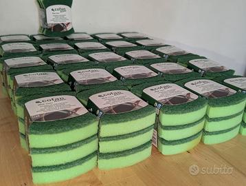 78 Spugne Nuove con latto morbido e abrasivo